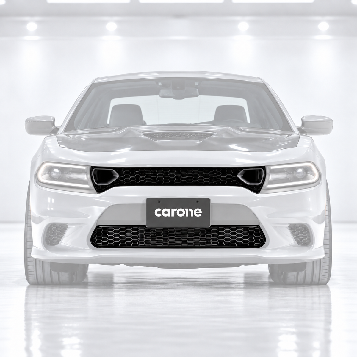 CARGADOR DODGE 15-23 RT SCAT PACK SRT DOBLE SNORKEL DELANTERO SUPERIOR + REJILLA INFERIOR