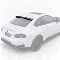 Alerón de techo ventana trasera de fibra de carbono estilo V para BMW G42 2 Series G87 M2 22-26