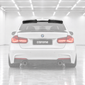 PARA BMW F80 M3 F30 328i V3 ALERÓN TECHO VENTANA TRASERA FIBRA CARBONO HIGH KICK 14-19