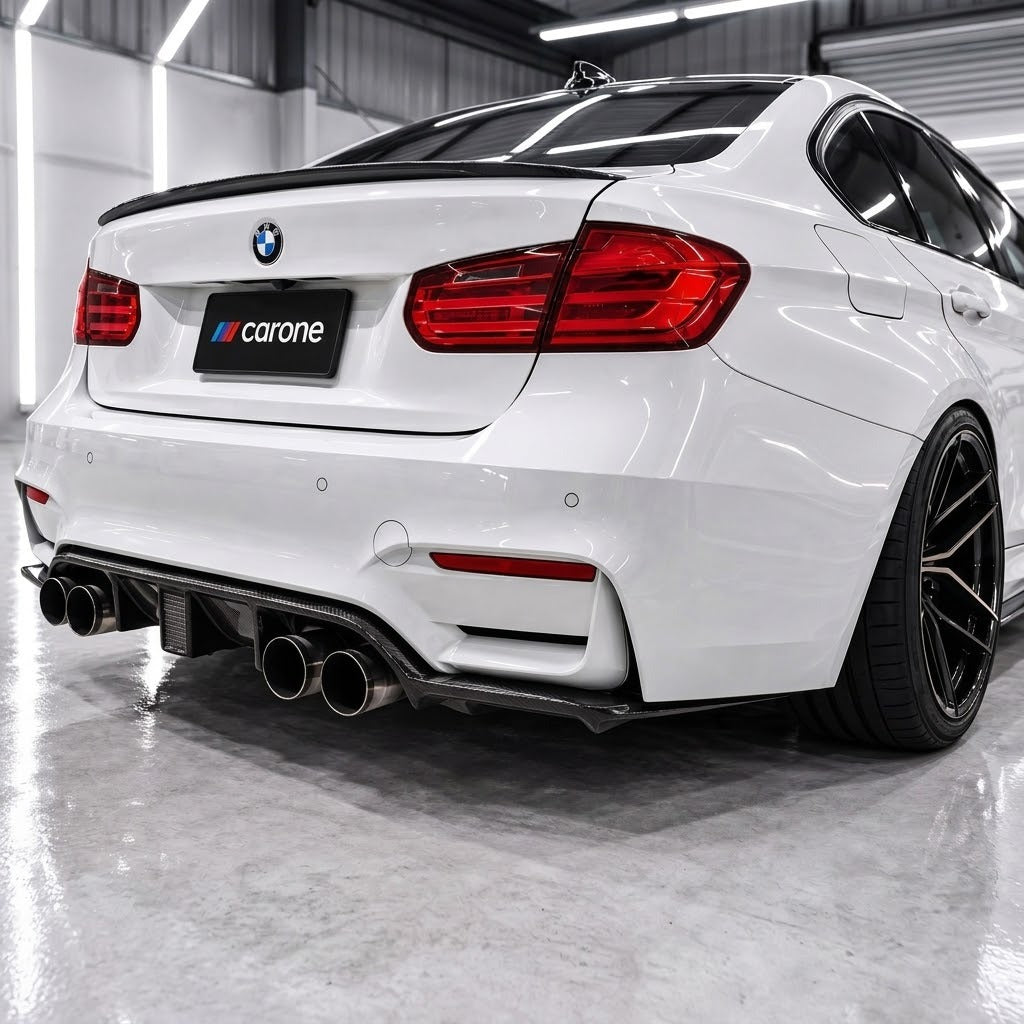 PARA BMW F80 M3 F82 F83 M4 FIBRA CARBONO LED LUZ FRENO DIFUSOR PARACHOQUES 15-2020