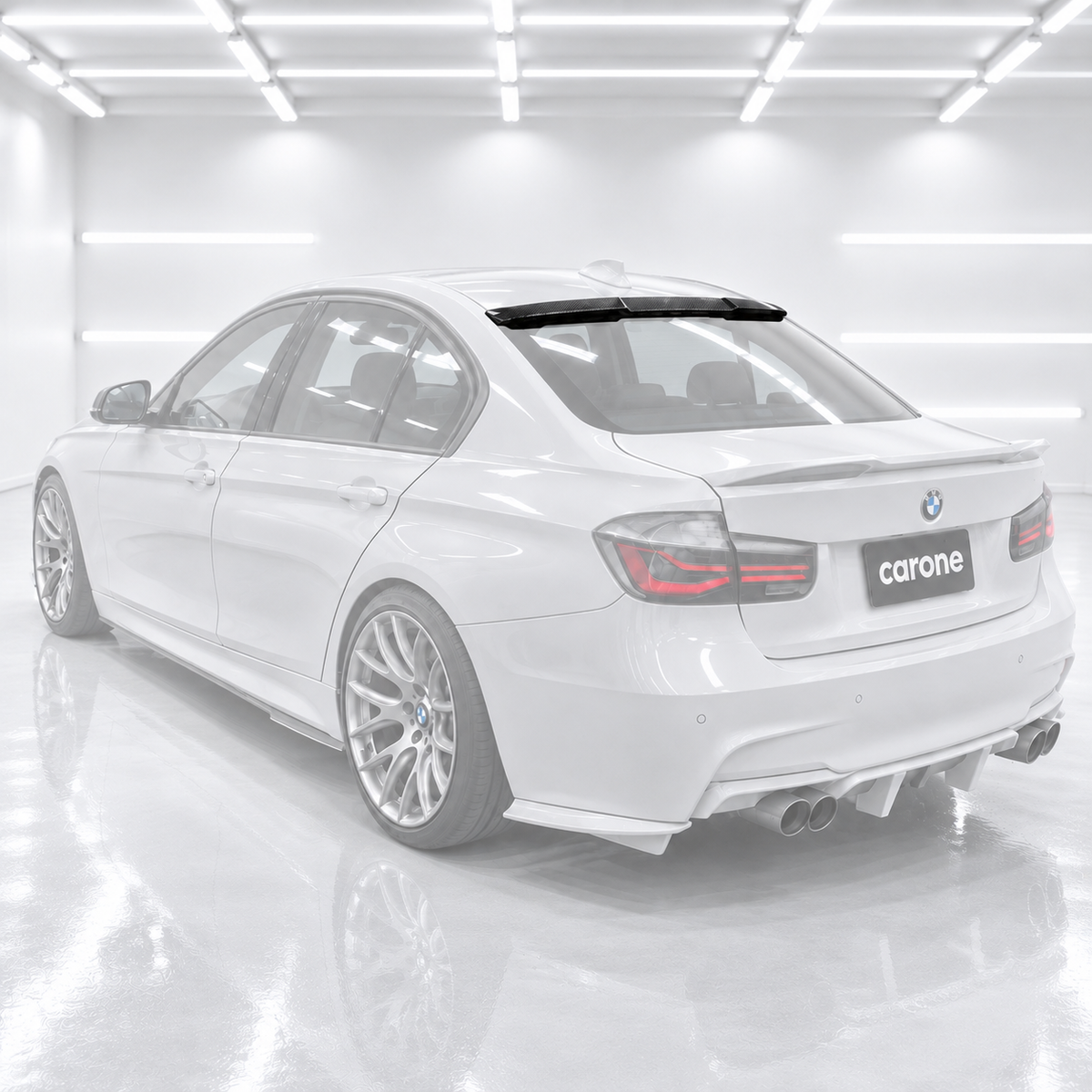 ALERÓN VENTANA TECHO TRASERO FIBRA CARBONO BMW F80 M3/F30 SERIE 3 V2 2014-2019