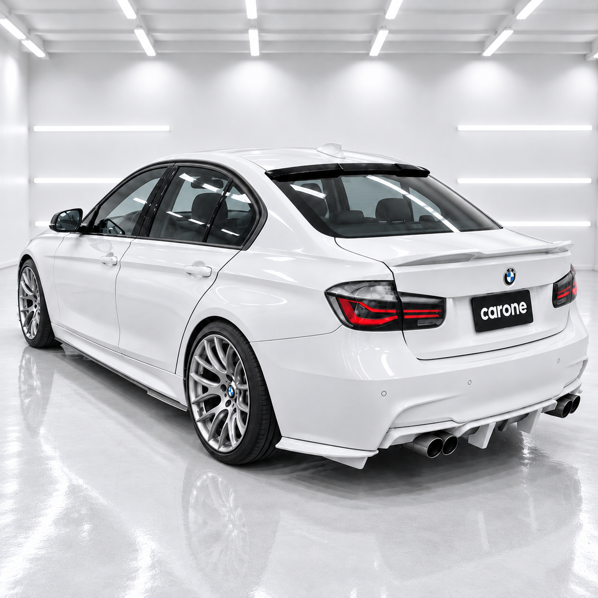 ALERÓN VENTANA TECHO TRASERO FIBRA CARBONO BMW F80 M3/F30 SERIE 3 V2 2014-2019