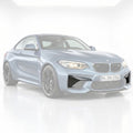 PARA BMW F87 M2 2016-2018 FIBRA DE CARBONO PARACHOQUES DELANTERO VENTILACIÓN AIRE COLMILLO CUBIERTAS TAPAS