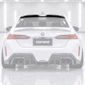 ALERÓN DE TECHO VENTANA TRASERA DE FIBRA DE CARBONO ESTILO SQ PARA BMW G60 530I G90 M5 2024-2027