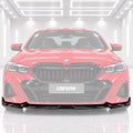 PARA 2024-2026 BMW G60 530I 540I I5 M SPORT MP ESTILO BRILLO NEGRO PARACHOQUES DELANTERO LABIO
