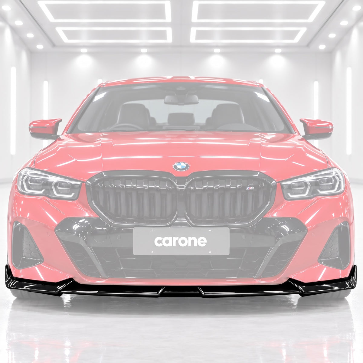 PARA 2024-2026 BMW G60 530I 540I I5 M SPORT MP ESTILO BRILLO NEGRO PARACHOQUES DELANTERO LABIO