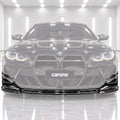 PARA BMW M3 M4 2021-2026 FIBRA DE CARBONO ESTILO V PARACHOQUES DELANTERO ALERÓN LABIAL CON CANARDS