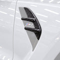 PARA BMW G80 M3 2021-2026 FIBRA DE CARBONO SECA GUARDABARROS DELANTERO VENTILACIÓN LATERAL JUEGO DE MOLDURAS