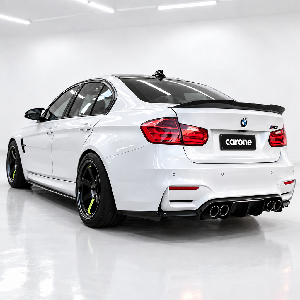 Alerón de maletero de fibra de carbono para BMW F80 M3 2015-18 y 12-18 F30
