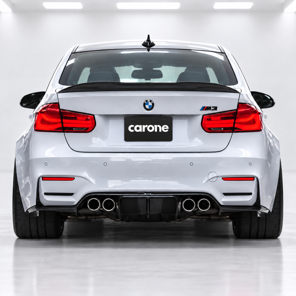 Alerón de maletero de fibra de carbono para BMW F80 M3 2015-18 y 12-18 F30