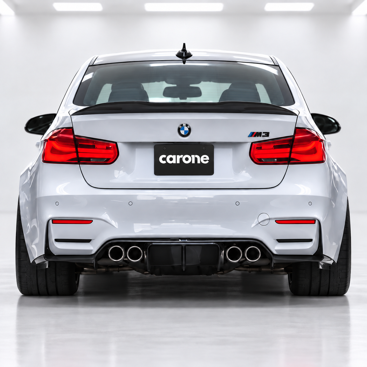 Alerón de maletero de fibra de carbono para BMW F80 M3 2015-18 y 12-18 F30