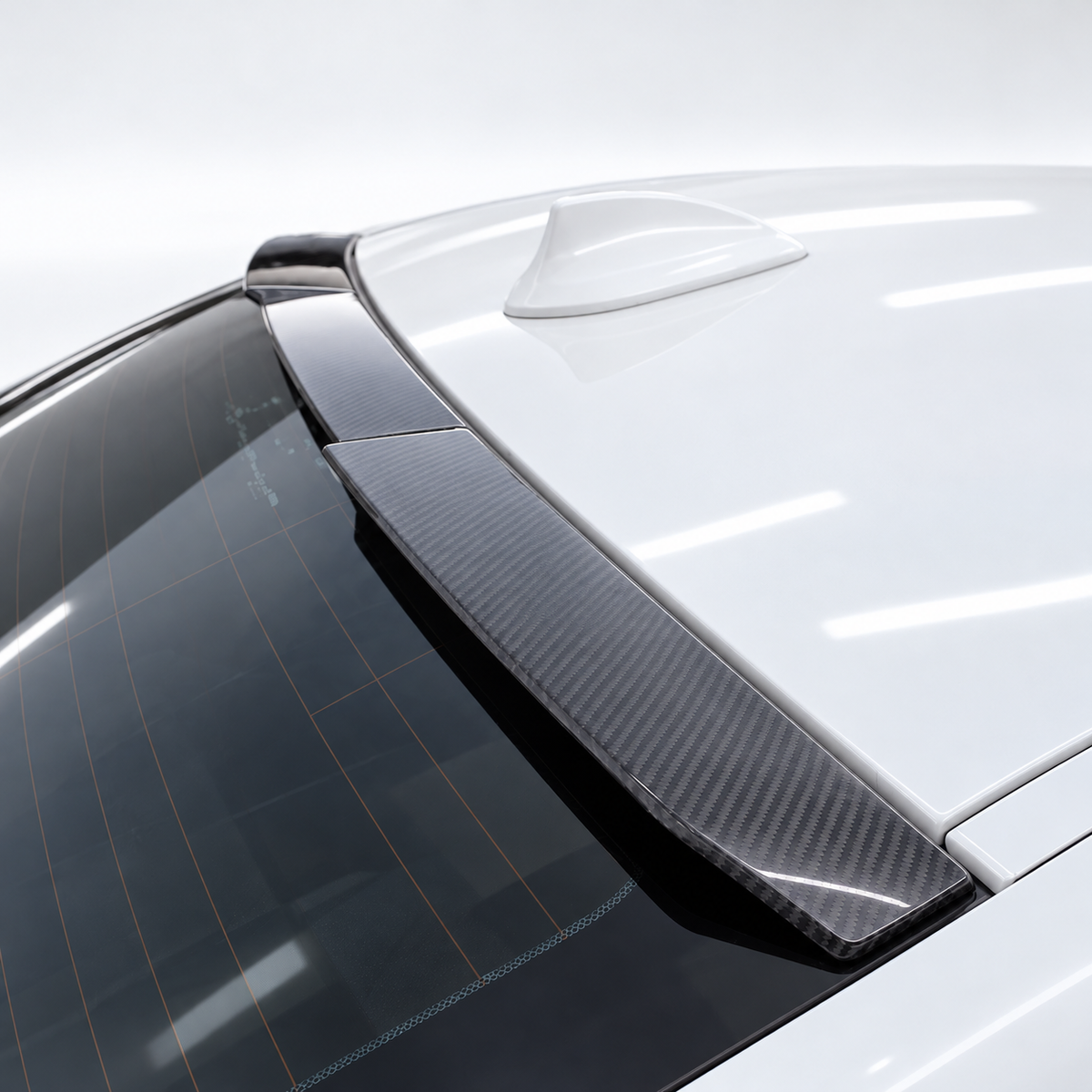 ALERÓN VENTANA TECHO TRASERO FIBRA CARBONO BMW F80 M3/F30 SERIE 3 V2 2014-2019