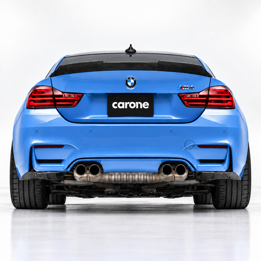 PARA BMW F82 M4 2015-20 HIGH KICK FIBRA DE CARBONO PATO ALERÓN MALETERO ALERÓN