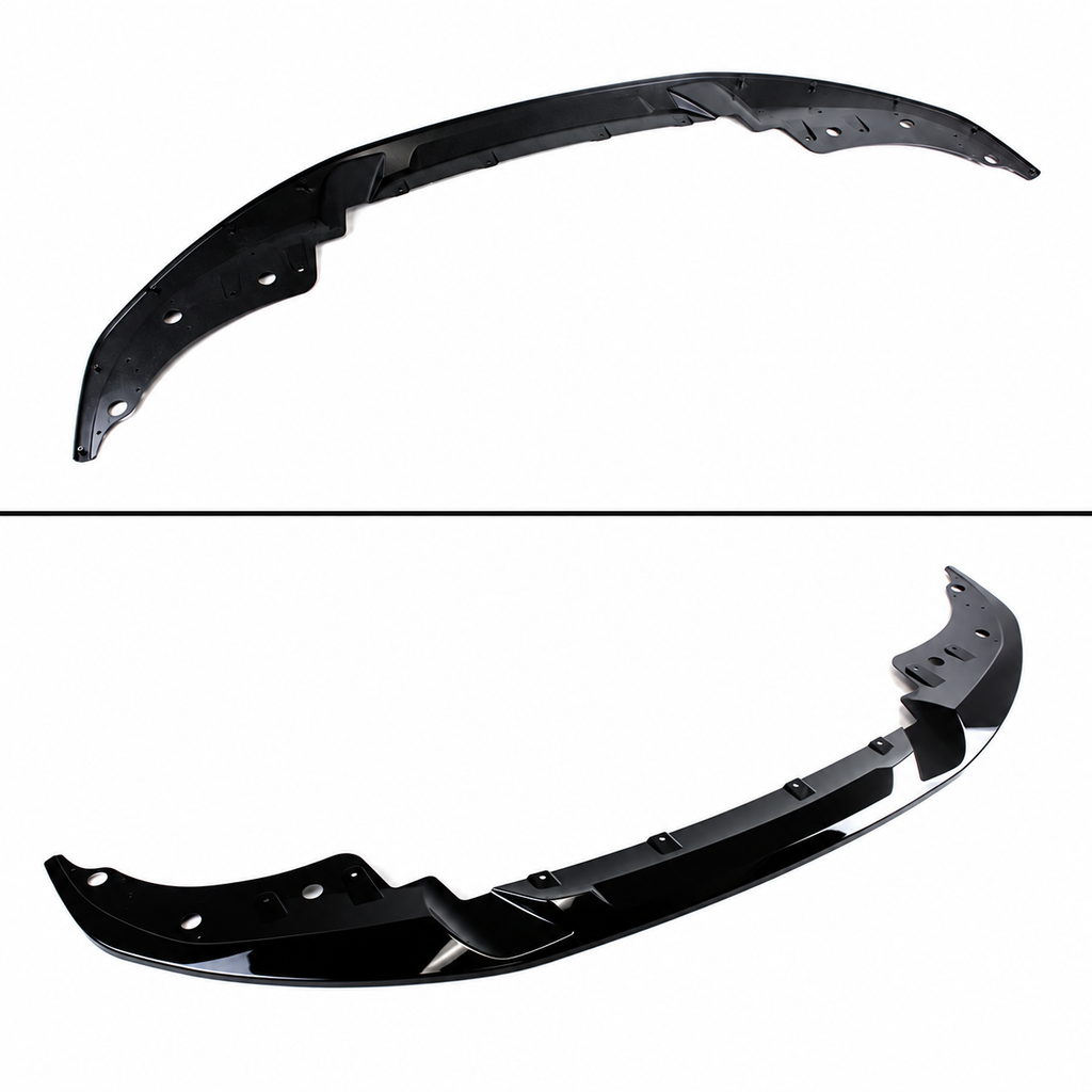 PARA BMW G22 G23 SERIE 4 2021-26 ESTILO 3D PIEZA COMPLETA BRILLO NEGRO PARACHOQUES DELANTERO LAP
