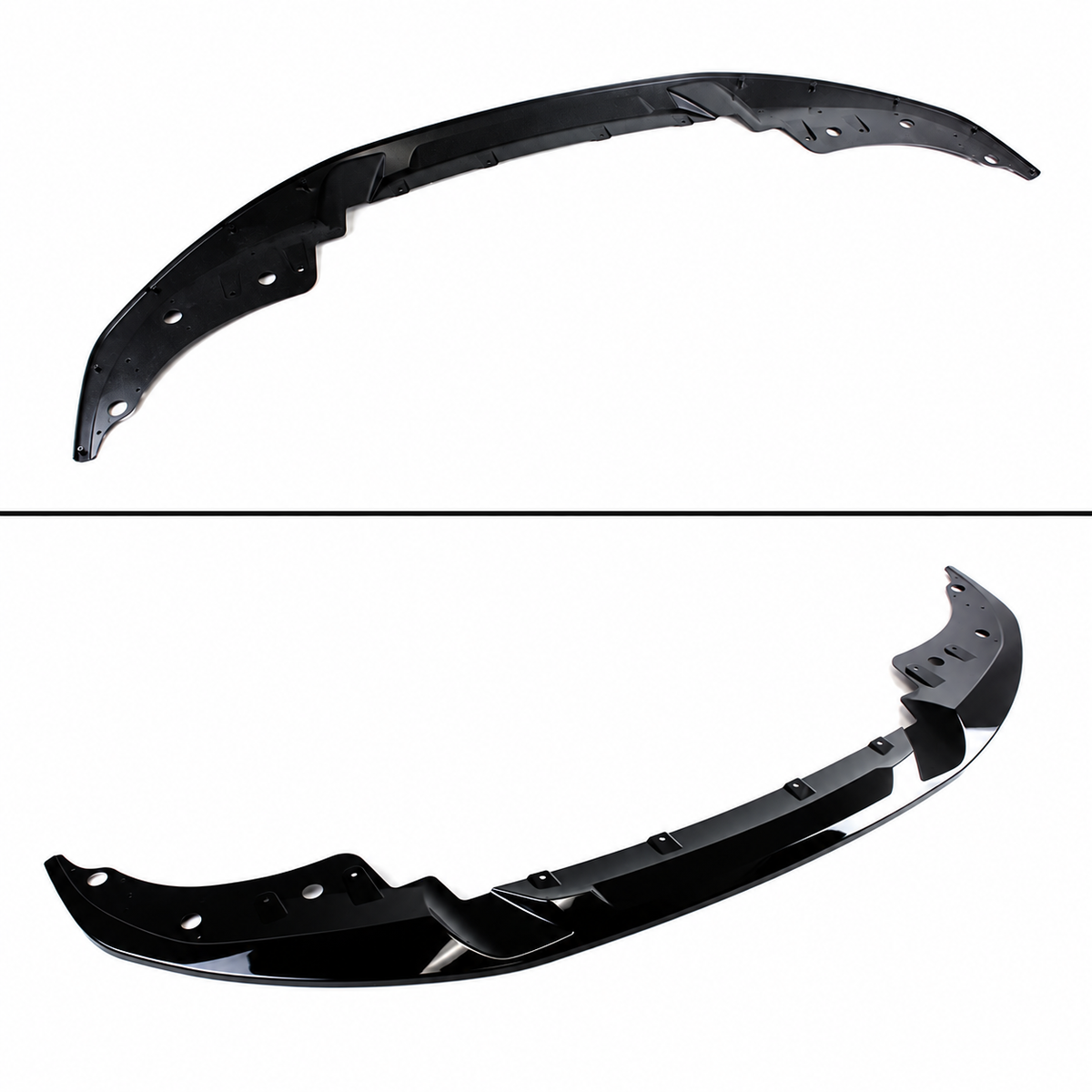 PARA BMW G22 G23 SERIE 4 2021-26 ESTILO 3D PIEZA COMPLETA BRILLO NEGRO PARACHOQUES DELANTERO LAP