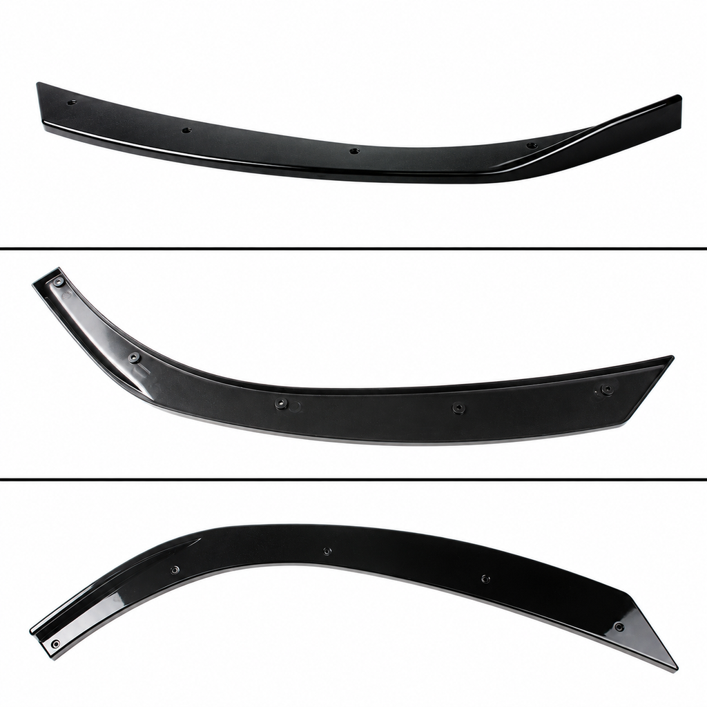 PARA BMW G22 G23 SERIE 4 2021-26 ESTILO 3D PIEZA COMPLETA BRILLO NEGRO PARACHOQUES DELANTERO LAP