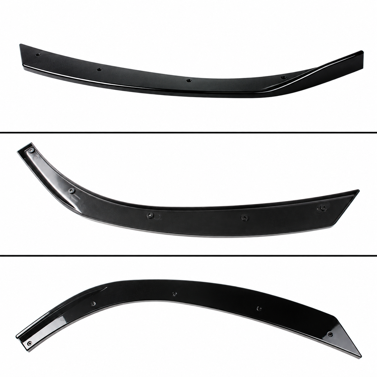 PARA BMW G22 G23 SERIE 4 2021-26 ESTILO 3D PIEZA COMPLETA BRILLO NEGRO PARACHOQUES DELANTERO LAP