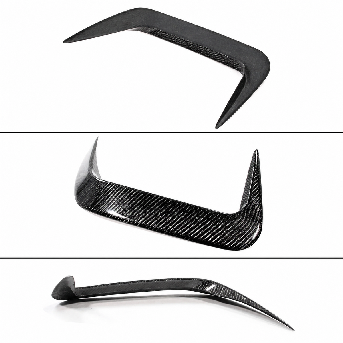 PARACHOQUES TRASERO DE FIBRA DE CARBONO DEPORTIVO PARA BMW 430I M440I M 21-26 ADORNO DE VENTILACIÓN LATERAL