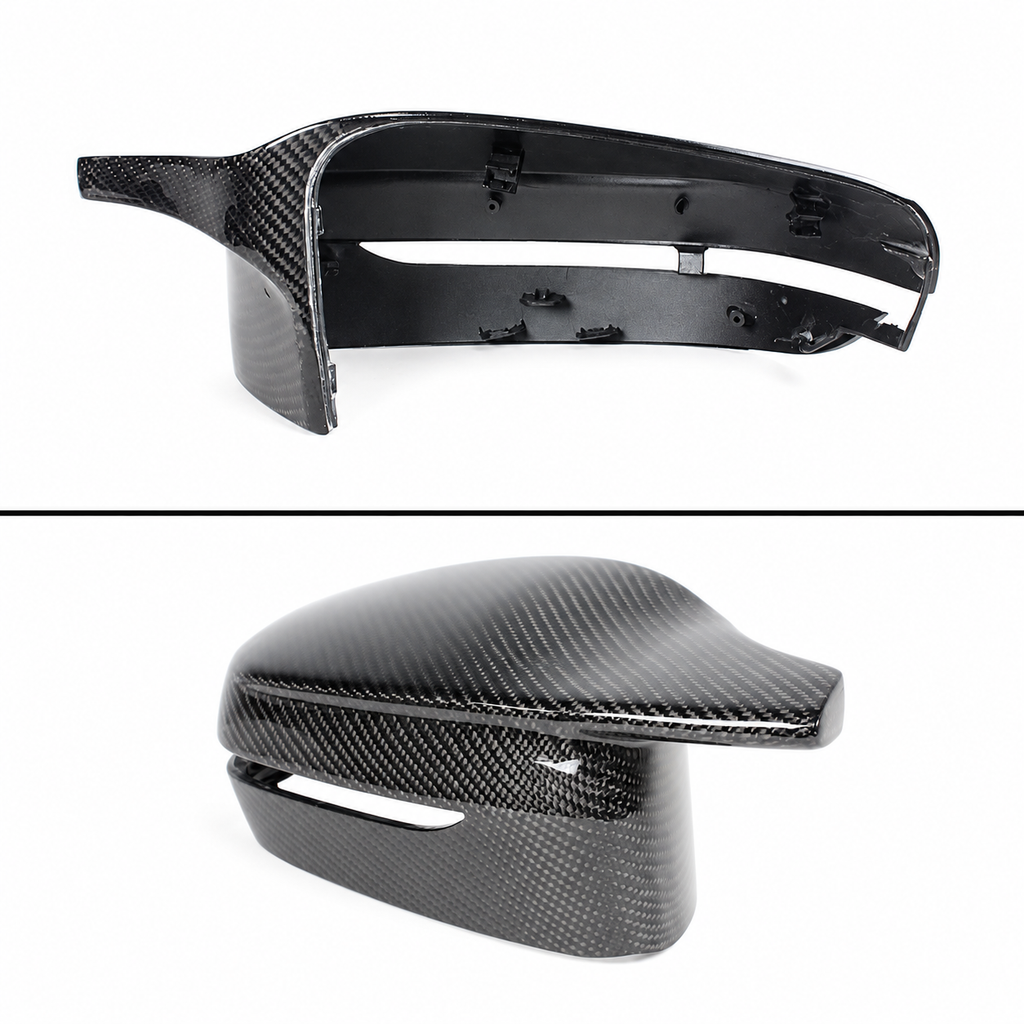 PARA BMW G15 G20 G22 FIBRA CARBONO ESTILO G8X TAPA ESPEJO REPUESTO 18-26