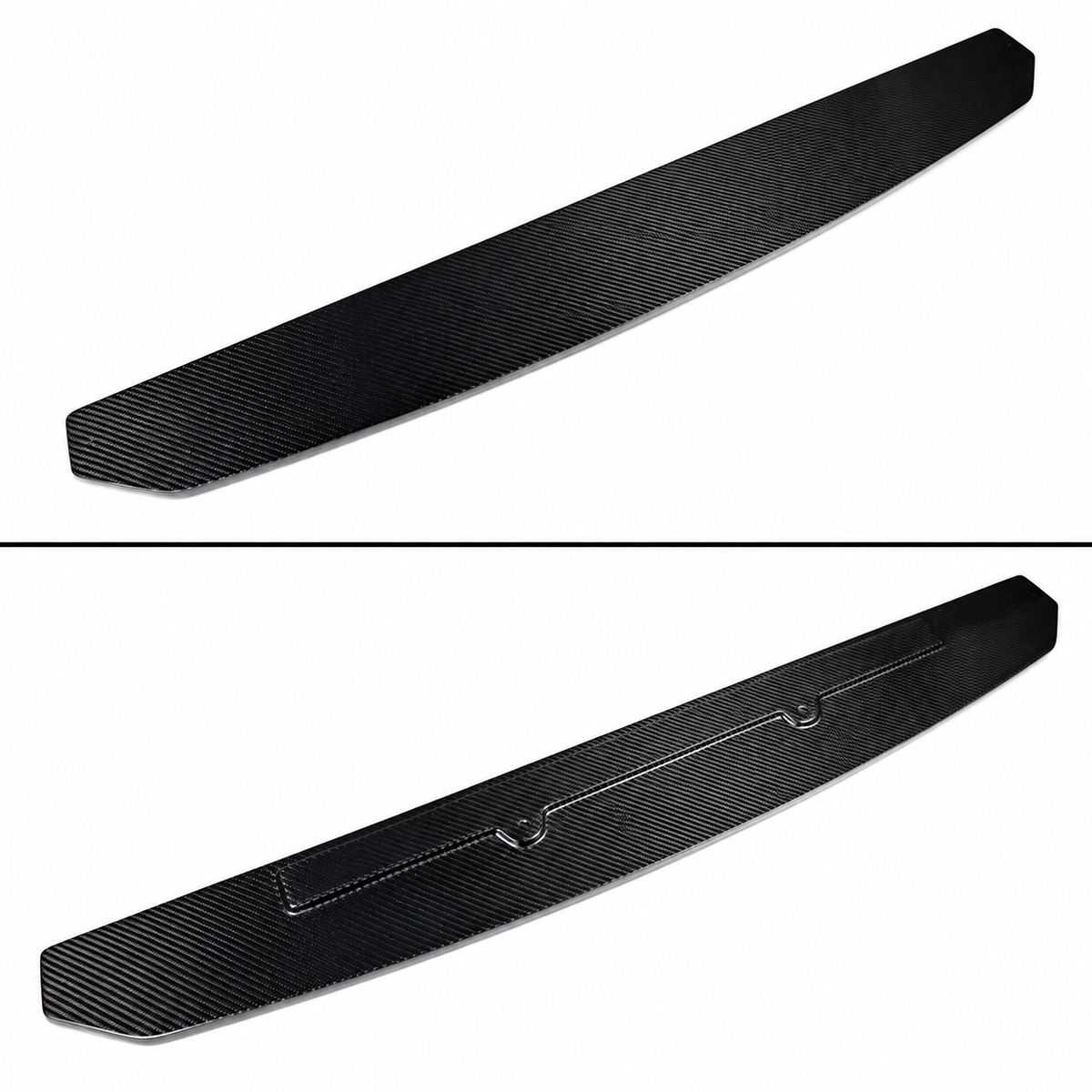 DIFUSOR TRASERO DE FIBRA DE CARBONO PARA BMW G22 G23 2021-26 CON EXTENSIÓN DE ESQUINA