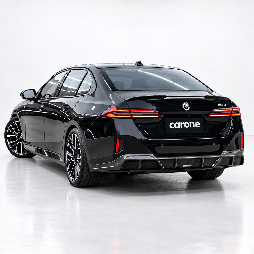 ALERÓN DE MALETERO DE FIBRA DE CARBONO COMPLETAMENTE SECO ESTILO V-ST PARA BMW G60 530I I5 G90 M5 24-25