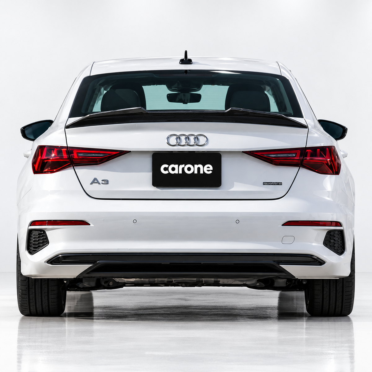 PARA AUDI A3 S3 RS3 2022-2024 SEDÁN 8Y FIBRA DE CARBONO ALERÓN MALETERO