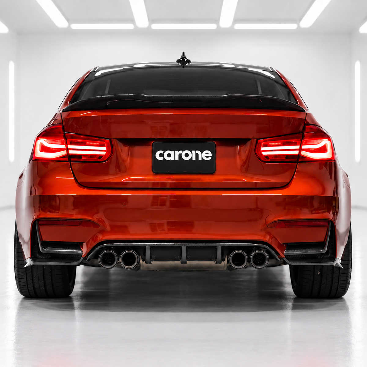 EXTENSION DE PARACHOQUES TRASERO DE FIBRA DE CARBONO PARA BMW F80 M3 F82 F83 M4 15-2020