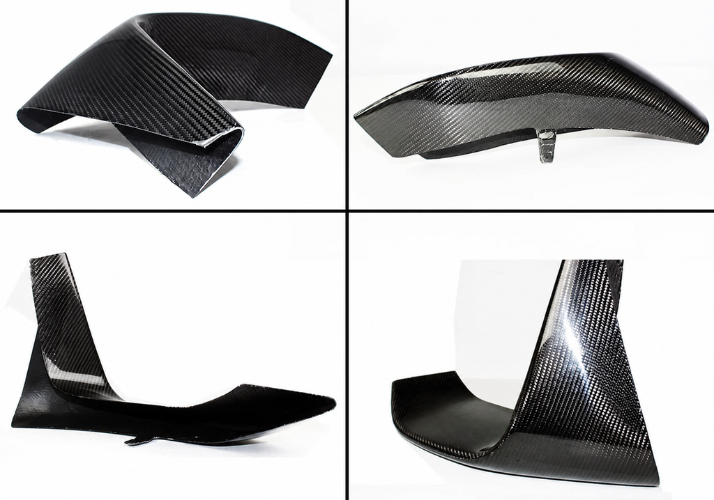 Juego de 2 divisores de fibra de carbono para BMW F80 M3 F82 M4 2015-19 +