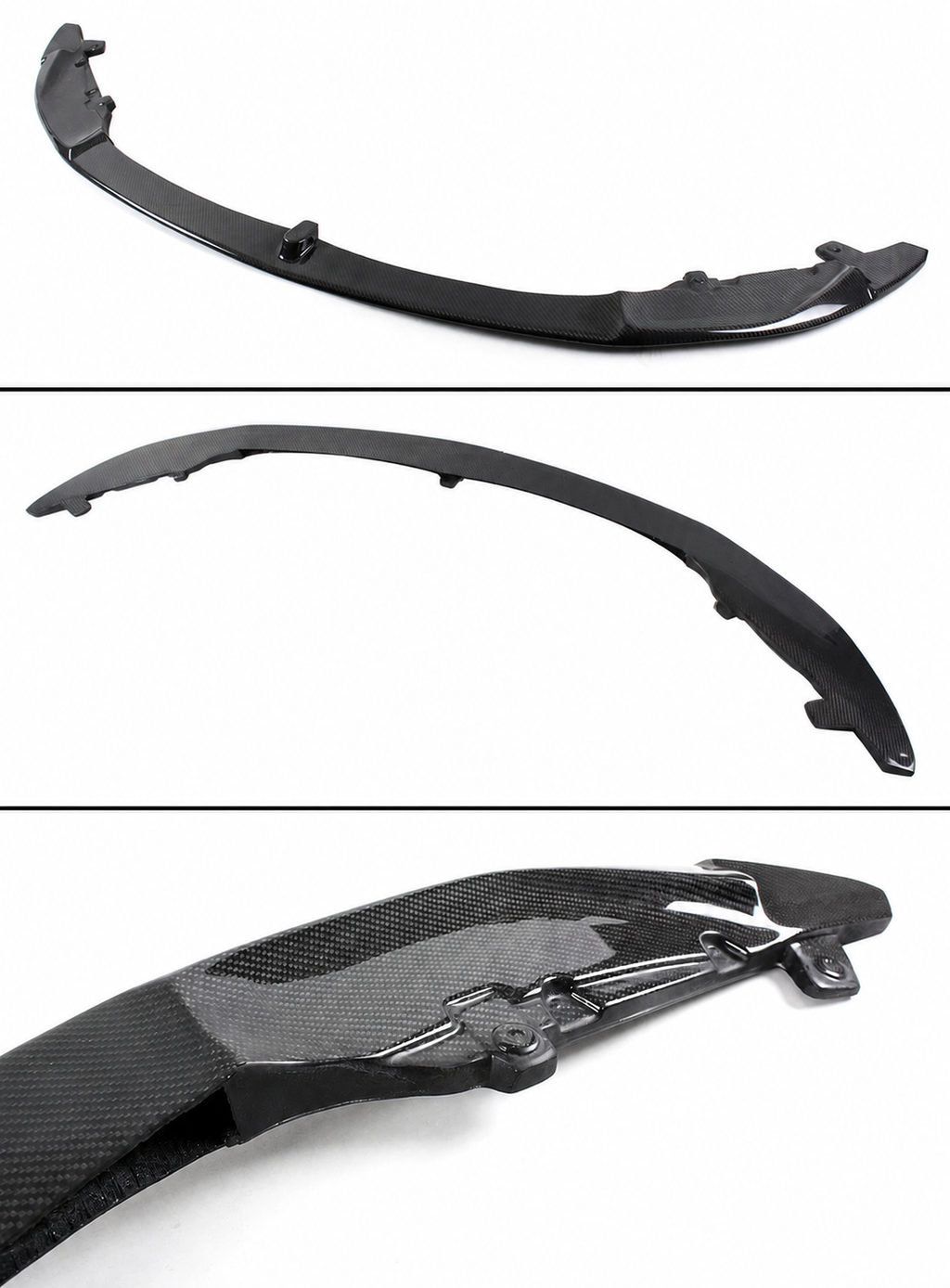 Juego de 2 divisores de fibra de carbono para BMW F80 M3 F82 M4 2015-19 +