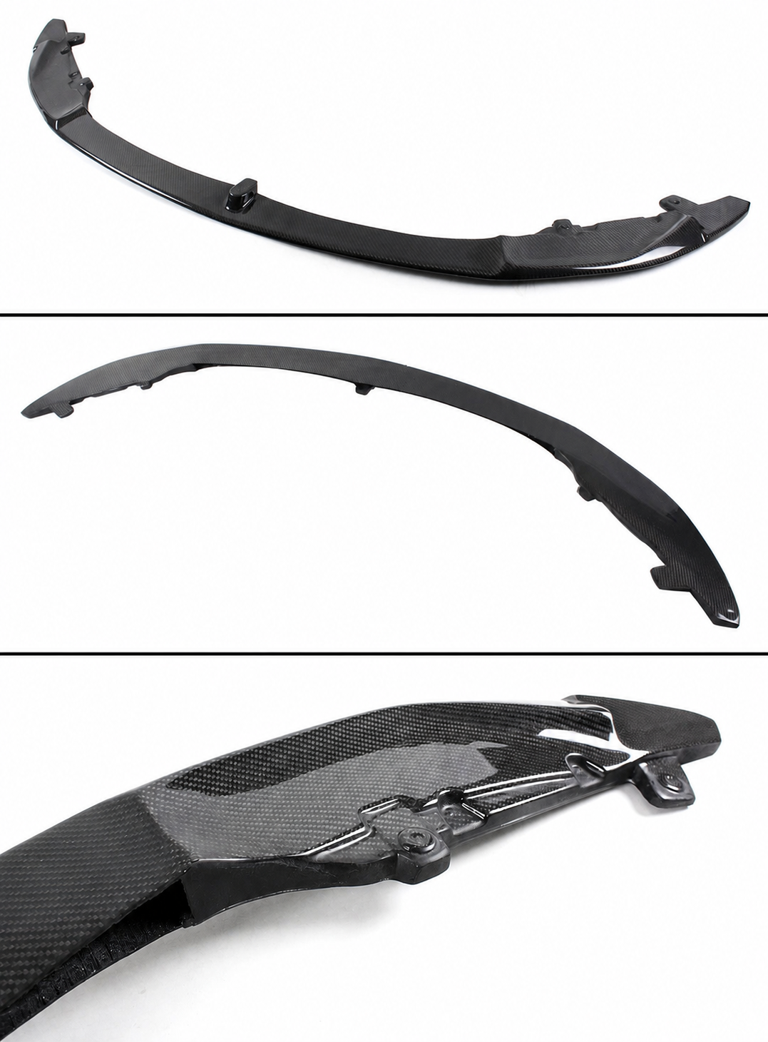Juego de 2 divisores de fibra de carbono para BMW F80 M3 F82 M4 2015-19 +