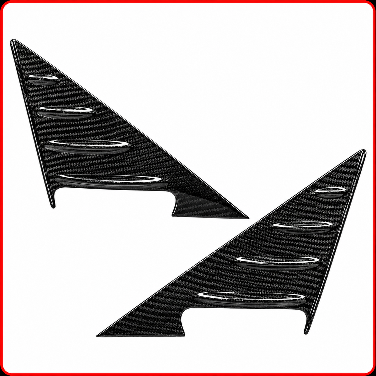 Cubierta base pilar espejo lateral de fibra de carbono completa para BMW G87 M2 G42 230i M240i