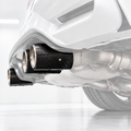 PARA BMW M2 M3 M4 2015-2019 FIBRA DE CARBONO ACERO INOXIDABLE PUNTA DE ESCAPE TUBO ACABADO X 4