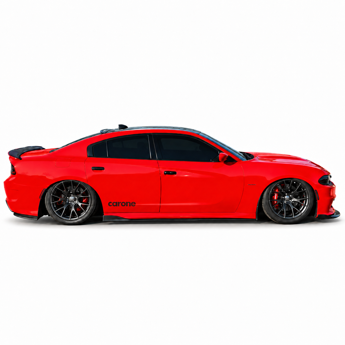 ALERÓN DE TECHO VENTANA TRASERA NEGRO BRILLANTE PARA DODGE CARGADOR SRT SCAT DUCKBILL 2011-23