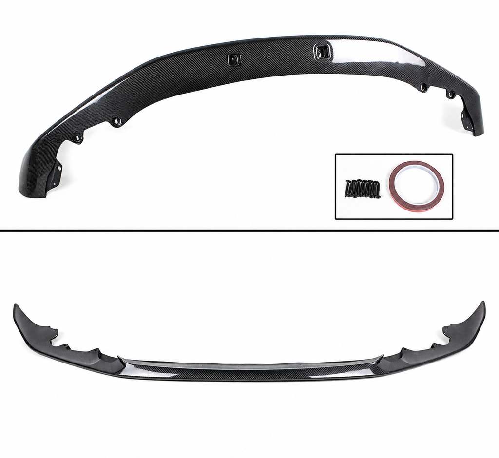 LABIO DE PARACHOQUES DELANTERO DE FIBRA DE CARBONO PARA BMW F87 M2 COMPETITION 19-21