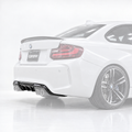PARA BMW F87 M2 2016-2021 FIBRA DE CARBONO PARACHOQUES TRASERO DIFUSOR