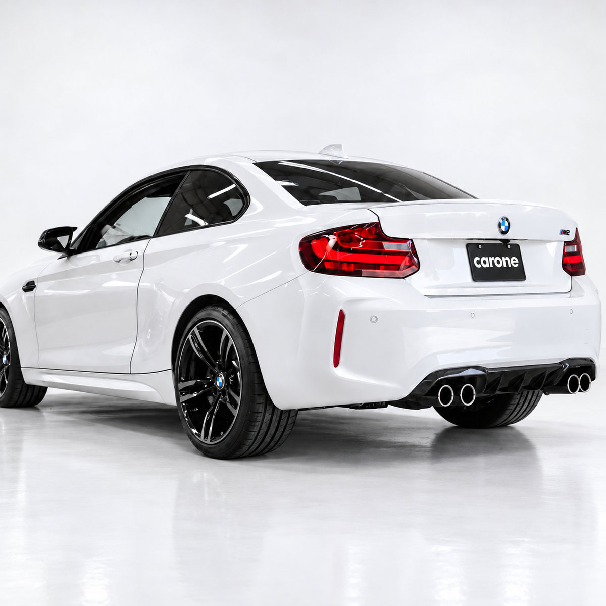 PARA BMW F87 M2 2016-2021 FIBRA DE CARBONO PARACHOQUES TRASERO DIFUSOR