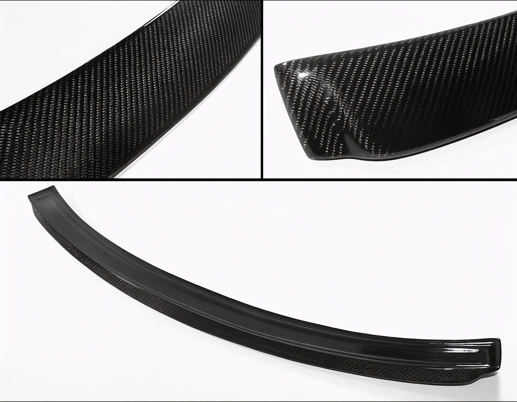 ALERÓN TECHO TRASERO FIBRA CARBONO + TAPA ESTILO RENDIMIENTO PARA BMW E92 M3 CUPÉ