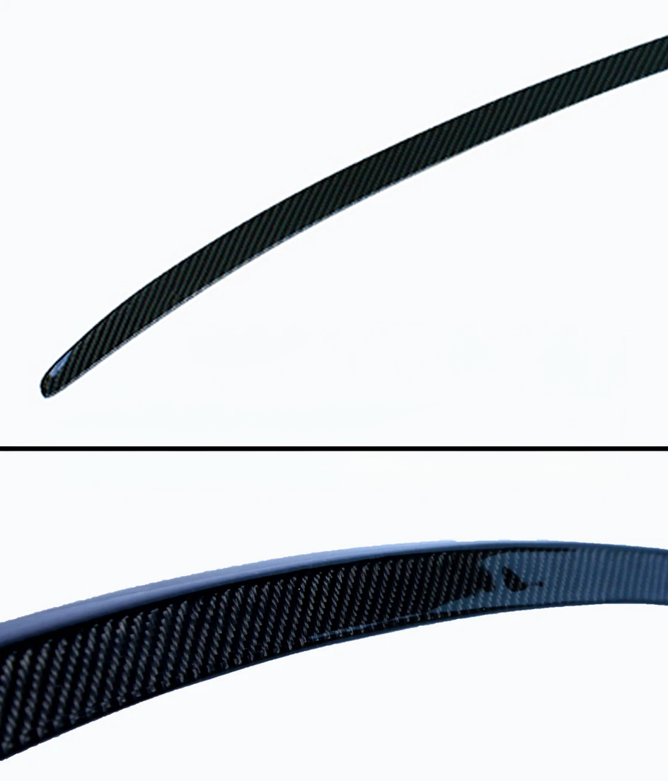 PARA 2007-2013 E92 CUPÉ ESTILO M NEGRO FIBRA DE CARBONO TAPA MALETERO ALERÓN