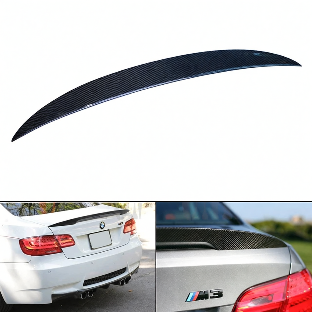 ALERÓN TAPA MALETERO FIBRA CARBONO ESTILO RENDIMIENTO BMW E92 335i M3 cupé 2 puertas